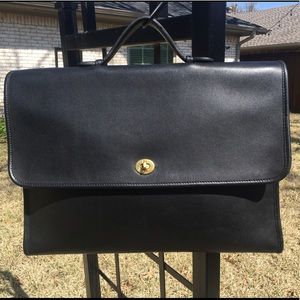 SOLD Vtg Coach Regency Brief portfolio style 5255
